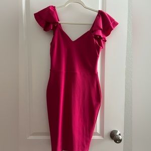 Fuscia dress